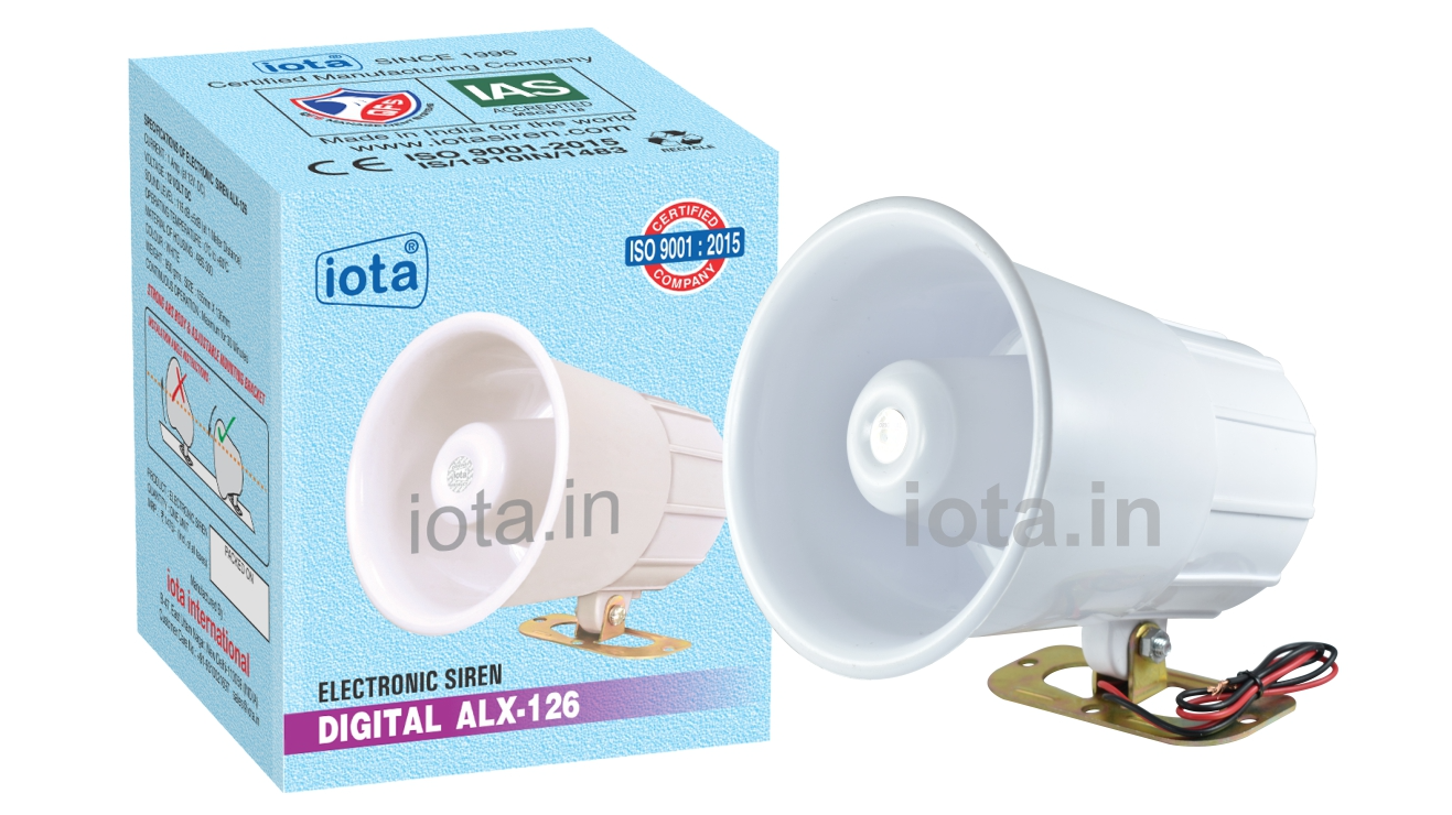 Iota ALX126 Emergency Siren