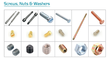 Screws, Nuts & Washer
